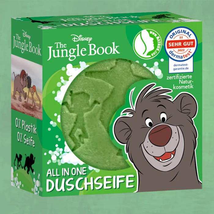 Jungle Book All in One Duschseife grün Balu